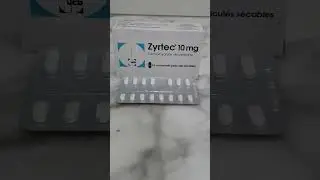 أقراص Zyrtec لعلاج جميع أنواع الحساسية لدى الكبار .