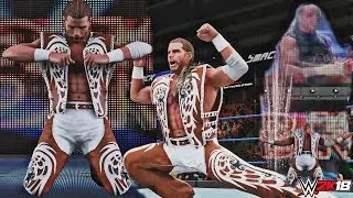WWE 2K18: Shawn Michaels Modern Entrance Port feat. WM 25 Attire! (PC Mods)