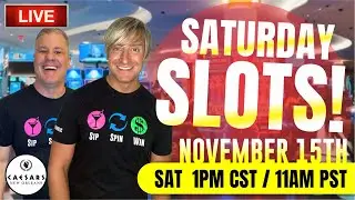 Saturday Slot Play! Live at Caesars New Orleans