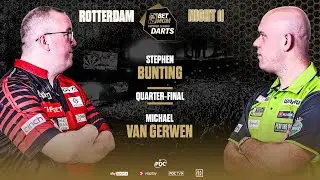 PDC Darts Premier League 2025 - Night 11 - 2025 04 17 - Stephen Bunting vs Michael van Gerwen HUN
