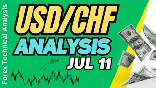 USD CHF Daily Analysis for July 11, 2024 by Nina Fx