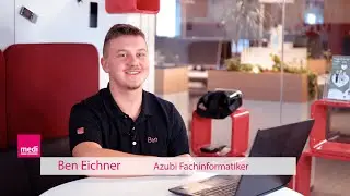 Ausbildung bei medi als Fachinformatiker f&uuml;r Digitale Vernetzung, Ben Eichner