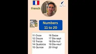 French Numbers 11-20