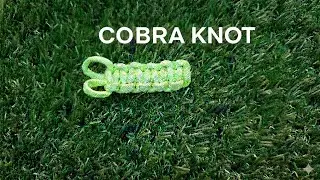 Making a cobra knot