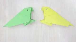 How to Make an Origami Sparrow - Cute Paper Sparrow