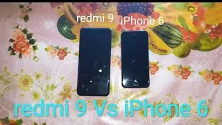 redmi 9 vs iphone 6 speed test