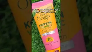 Pure Origin Sunscreen Review ☀️ | No White Cast? | #Shorts