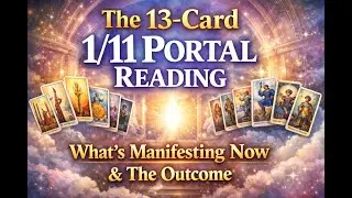The 13-Card 1/11 Portal Reading | What&rsquo;s Manifesting Now & the Outcome