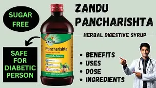 ZANDU PANCHARISHTA SUGAR FREE | HERBAL DIGESTIVE SYRUP | SAFE FOR DIABETIC PERSON ZANDU PANCHARISHTA