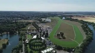 Royal Windsor Racecourse From Above