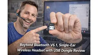 🎧 Обзор Bluetooth-гарнитуры Boytond V6.1 с одним наушником и USB-адаптером &ndash; оправдывает ли качес...