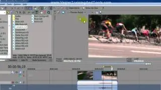 Sony Vegas Training - Timeline tips - Selecting/Ungrouping/Deleting