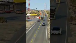 Realistic Highway Car Crashes #102