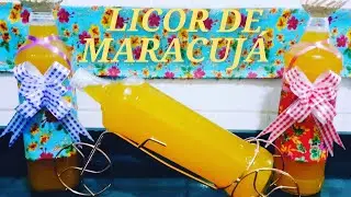 COMO FAZER LICOR TRADICIONAL DE MARACUJÁ FÁCIL EM MINUTOS! ESPECIAL DE SÃO JOÃO 🪁🪁