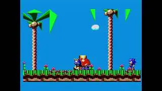 Sonic Chaos | Sega Master System PAL RGB (Recap, Audio RCA, 60Hz mod)