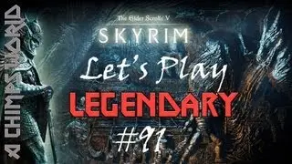 LET'S PLAY: SKYRIM LEGENDARY 91 - It's raining Mammoths!