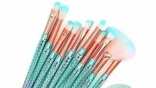 Review for : Mermaid brush tool kit | $36.00| Amazon | (👍👍)