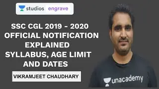 SSC CGL 2019 - 2020 Official Notification Explained Syllabus, Age limit and Dates