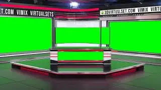 Virtual Set 128B For Photoshop | Green Screen