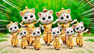 Cat fluffy white face.cat dance 🩰🪩.cat video funny / cutest cat viral #dance#cat#funnycat#viraldance