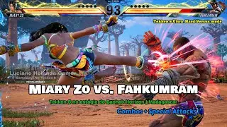 Miary Zo vs. Fahkumram no est&aacute;gio do Baohab Horizon | Madagascar [ Special Attacks ] em TEKKEN 8 !