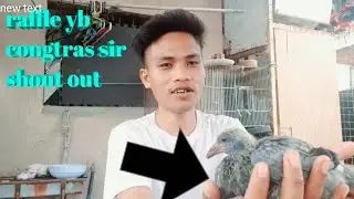 raffle bird congrats sayo sir ?  #alagangmagaling #brothersloft  #madla loft tv  #alarcon loft vt