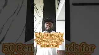 50 Cent responds for the first time to the controversy over him profiting from the documentary