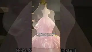 Luxurious Satin Pink Ball Gown With Bow - Luulla.com 💖 #promdress #ballgown #eveninggown #shorts