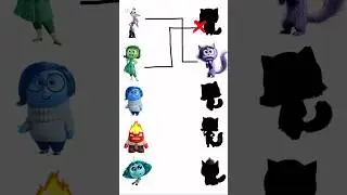 Who is which cat | Inside Out2 #insideout2 #shorts#shortstrends