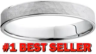P3 POMPEII3 6.5mm Mens Platinum Comfort Fit Wedding Band - B00OT0GELQ