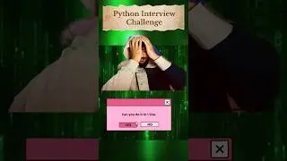 python interview question - 1 