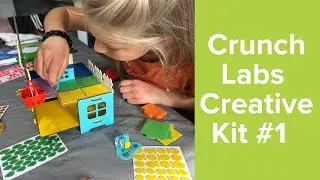 Building Crunch Labs Creative Kit box 1 - the treehouse!!