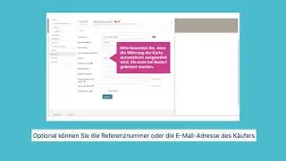 Schritt-f&uuml;r-Schritt-Anleitung f&uuml;r die Erstellung einer Autorisation - Fall 1: Reservierung
