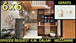 Desain Rumah Minimalis 6x6 Meter Cocok Buat Pasangan Muda Yg Lagi Ingin Bangun Rumah