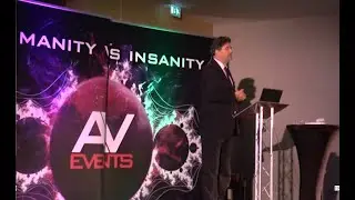 David Noakes at AV10.1 ... calling for the  RELEASE of Lyn Thyer from Fleury Merogis Prison, FRANCE