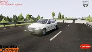 BeamNG Drive- Dacia Logan 2008 Facelift