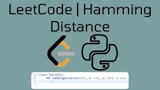 LeetCode Hamming Distance | Python