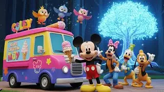 Mickey Mouse & The Owls&rsquo; Forest Ice Cream Rescue Adventure | 3D Kids Cartoon Story