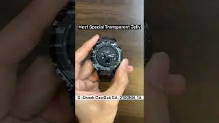 G-Shock Most Special Transparent Jelly Model GA-2100NN-1A👍Who likes this?#gshockmalaysia#gshockwatch