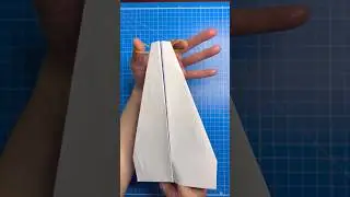 rubber-band throwing plane paper amazing
