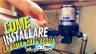 Cambiare la pompa dell’ acqua in camper  #tutorial #vivereincamper