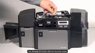 FARGO DTCii How to replace a Contactless Encoder