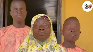 SEE BLIND WOMAN WHO GAVE BIRTH TO BLIND CHILDREN!!! [DRIVETV YORUBA NEWS]