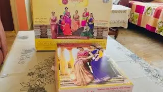 KSIC Mysore Silk Saree Unboxing, latest zari border|KSIC silk whispers luxury,royalty  #ksiclips