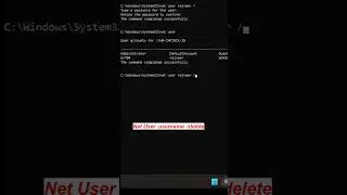 how to delete user account through cmd