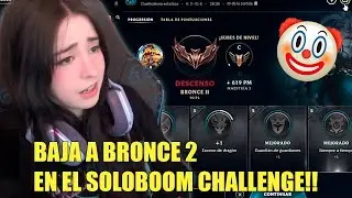LA VERG&Uuml;ENZA DEL SOLOBOOM CHALLENGE! NISSA BAJA A BRONCE 2 CON UN KDA DE 0/8 I Nissaxter