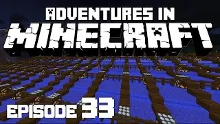 Adventures In Minecraft: Episode 33- Mad Nether Dash... (Crop Farm Storage System!)