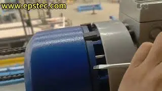 Troubleshooting gearbox problems on the 4 side EPS packaging machine