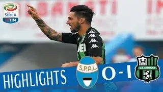 Spal - Sassuolo 0-1 - Highlights - Giornata 9 - Serie A TIM 2017/18