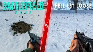 Battlefield 2042 vs Hell Let Loose - Direct Comparison! Attention to Detail & Graphics! 4K ULTRA